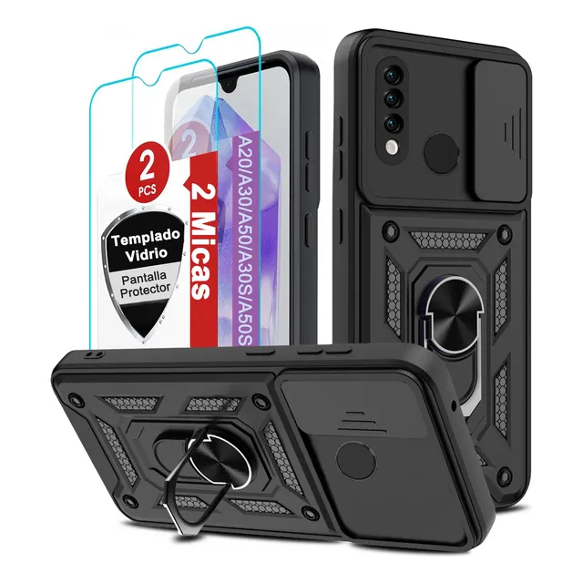 Funda Para Samsung Galaxy A20/a30/a50/a30s Uso Rudo + 2mica