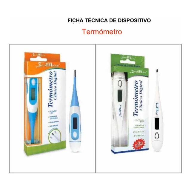 Termometro Clinico Digital Mca Sensimedical