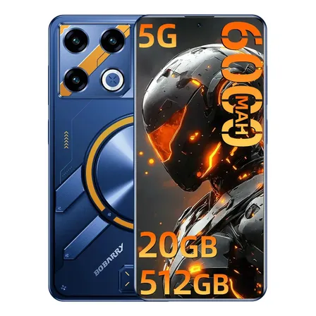 Celular Smartphone Gt20 Pro, 512gb Rom 20gb Ram, Dual Sim, Câmera 28 Mp + 64 Mp, Dimensity 8300,Tela De 6.78, Bateria 6000mah, 5G, Android 15 ,WIFI