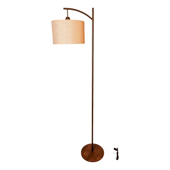 Lámpara De Pie Bali - Luz Del Sur, Elegancia Y Estilo A Eleccion Oxido