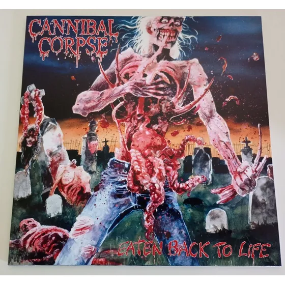 Cannibal Corpse Eaten Back To Life Lp Carcass Autopsy Grave
