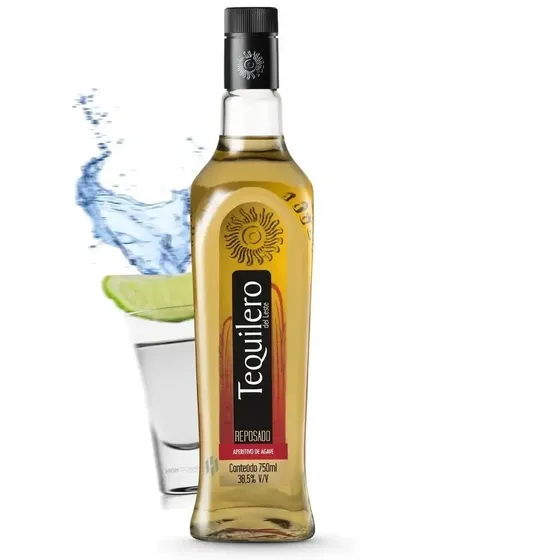 Tequila Tequilero Del Leste Reposado Garrafa 750 Ml