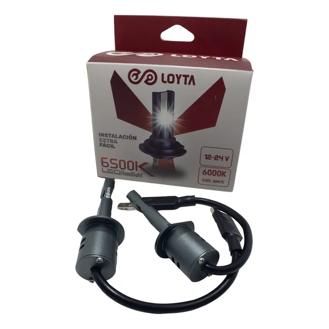 Par Bombillo H3 Led Fácil Instalación Loyta
