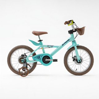 Bicicleta De Passeio Infantil Btwin Crianca Estrutura Roda Aluminio 1v Freio Disco Mecânico Cor Verde Com Rodas De Treinamento Bicicleta De Passeio Infantil Btwin Crianca Estrutura Roda Aluminio 1v Freio Disco Mecânico Cor Verde Com Rodas De Treinamento