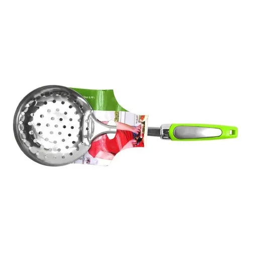 Cucharón Plano De Huecos En Acero Inoxidable Fine Casa