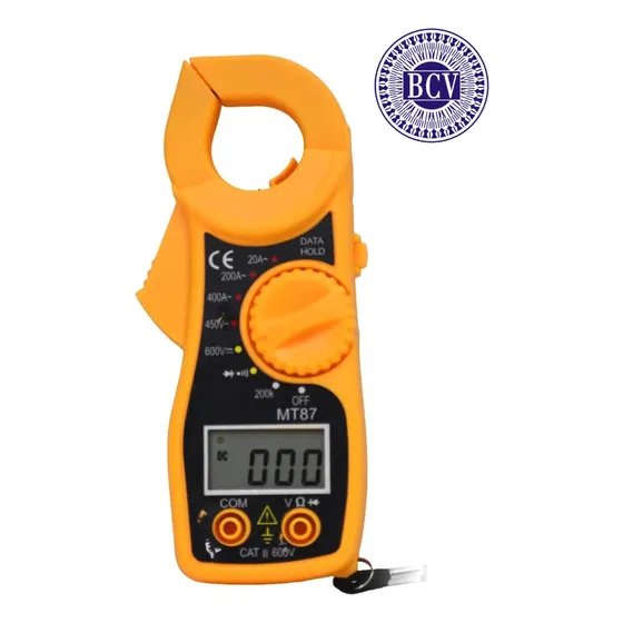 Tester Pinza Amperimétrica Digital Mt87 Voltímetro