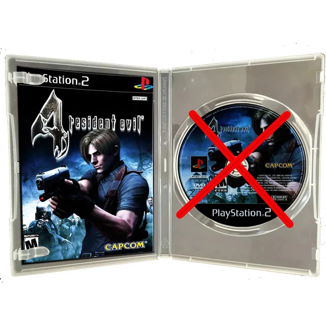 Resident Evil 4 Ps2 Estuche Y Manual Calidad Premium