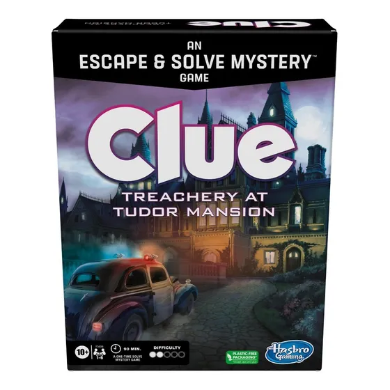 Juego De Mesa Clue Traición En La Mansión Tudor Hasbro 