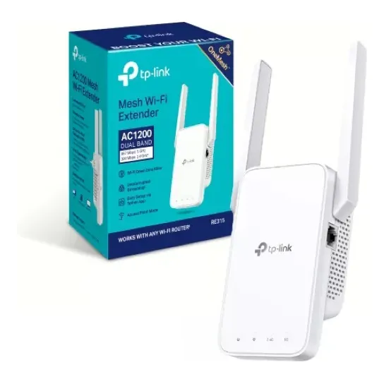 Extensor Señal Wifi Tplink Re315 Ac1200 Doble Banda One Mesh
