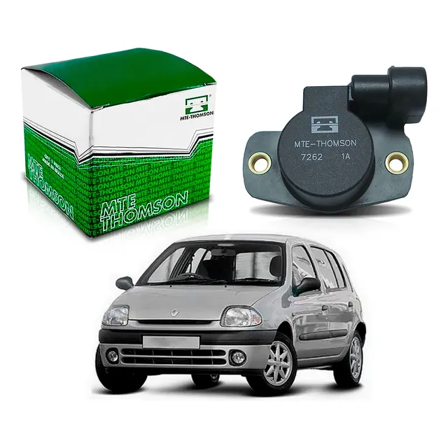 Sensor Posição Borboleta Tps Mte Clio 1.6 16v Gasolina 2004