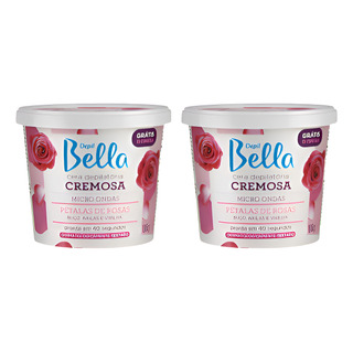 Depilatorio Depil Bella Cera 100g Micro Petalas De Rosas-2un Depilatorio Depil Bella Cera 100g Micro Petalas De Rosas-2un