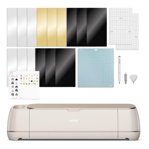 Smart Cutting Machine Cricut Explore 4 Seashell W/ Bundle