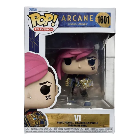 Funko Pop Vi #1601 Arcane League Of Legends Netflix