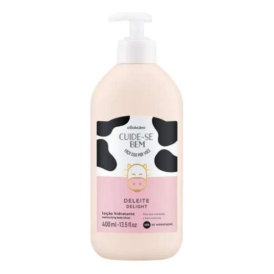 Loción O Boticário Cuide-se Bem Deleite 400ml