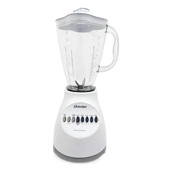 Licuadora Oster 6662-13 1.5 L blanca con vaso de plástico