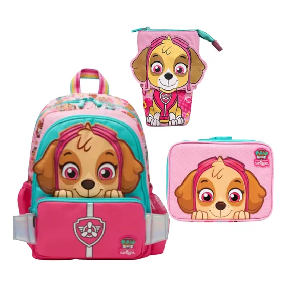Morral Lonchera Y Cartuchera Paw Patrol Skye Smiggle