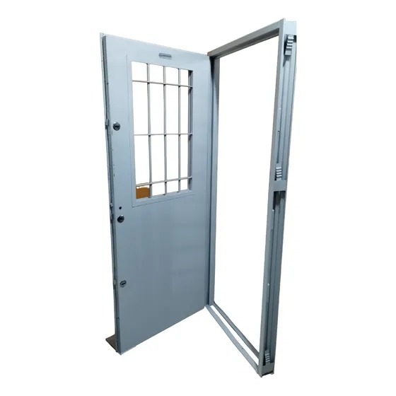 Puerta Seguridad Inyectada Cocina/ Patio/ 80x2 3 Cerraduras