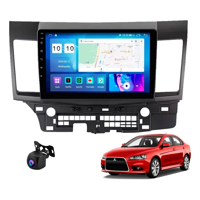 Estereo Mitsubishi Lancer 08-16 Carplay Android Auto 4+64 Gb