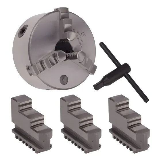Plato Para Torno 250 Mm 3 Mordazas Autocentrante Thebmya