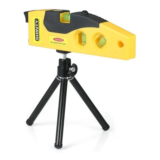 Nivel Marcador Luz Linea Cruzada Con Tripode  Shinty Pesado