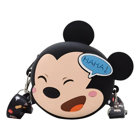 Bandolera Morral Mini Niños Mickey Mouse Minnie Niñas