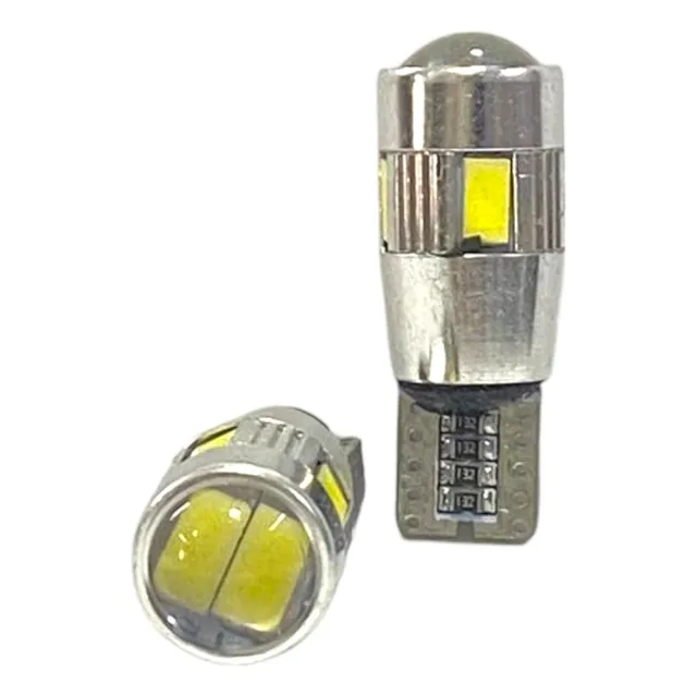 Foco Lagrima 6 Led Cree - Con Lupa (dos Unidades) 12v 3w
