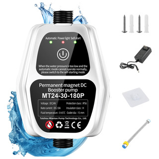 Bomba De Agua Aumento De Presión Automática + Manual 24v Bomba De Agua Aumento De Presión Automática + Manual 24v