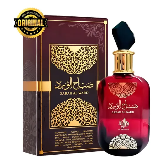 Perfume Árabe Sabah Al Ward Al Wataniah Eau De Parfum Feminino