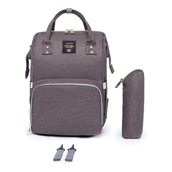 Mochila Maternidade Lequeen Original Moda Grande Reforçada 
