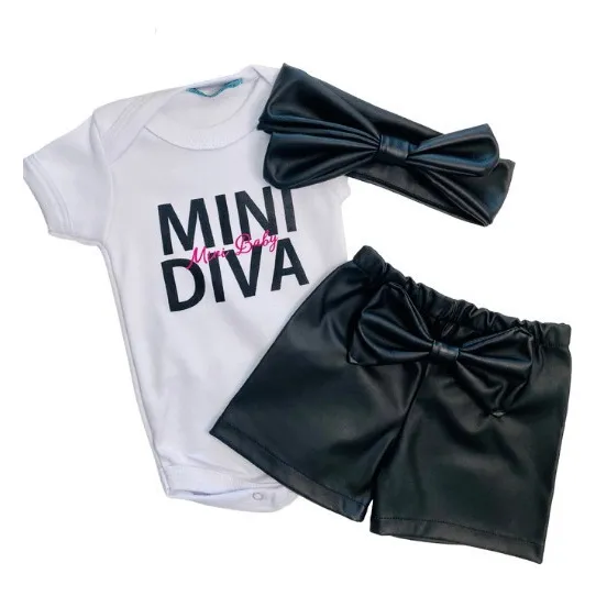 Roupas De Bebê Menina Mini Diva Blogueira