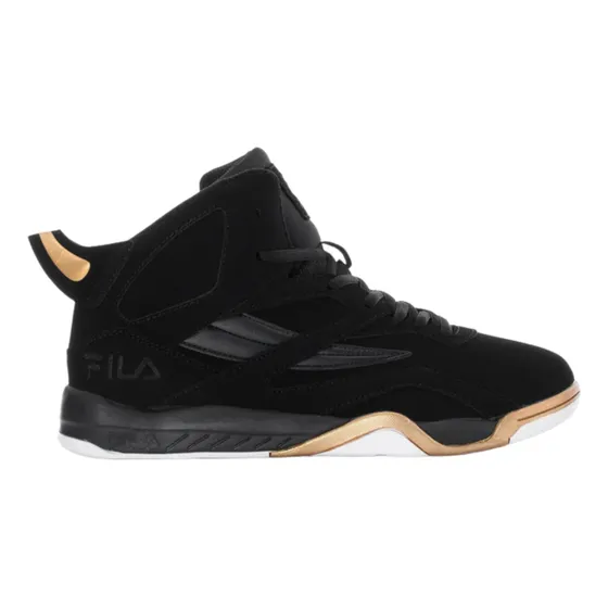 Tenis Fila Dereverse Hombre - 1bm01257040 Negros De Bota Básquetbol Cómodos Urbanos Sneakers