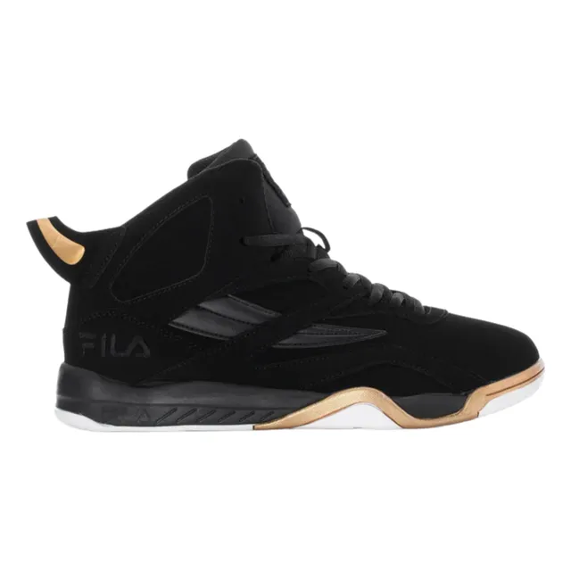 Tenis Fila Dereverse Hombre - 1bm01257040 Negros De Bota Básquetbol Cómodos Urbanos Sneakers
