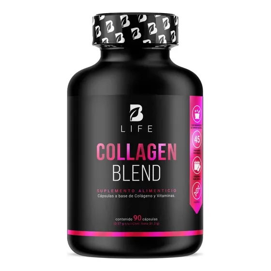 Colágeno Hidrolizado De 90 Cápsulas. Collagen Blend. B Life