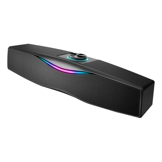 Caixa De Som Pc Computador Notebook Gamer Usb Soundbar Duo