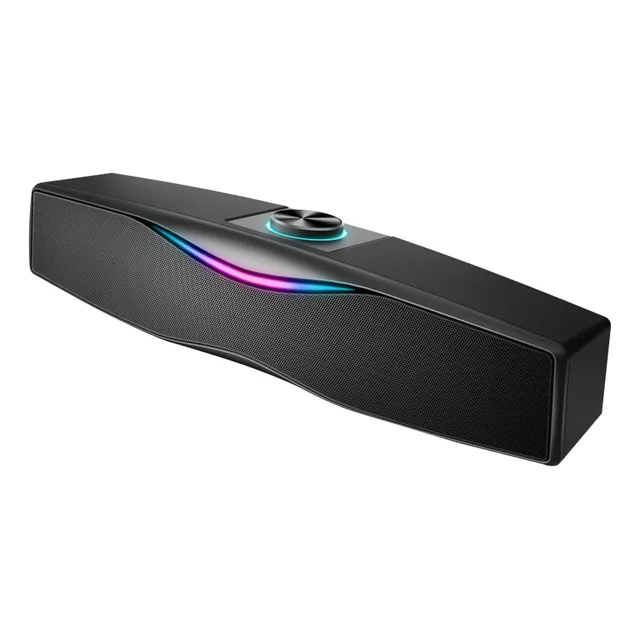 Caixa De Som Pc Computador Notebook Gamer Usb Soundbar Duo