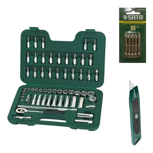 Juego De Copas 6-24mm Ct 3/8 Sata 09004