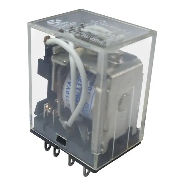 Rele Industrial Mini 127v Contato 2 Reversível 5a 8 Pinos