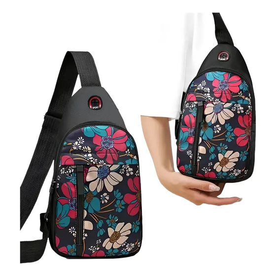 Bolso Manos Libres Portacelular Y Audífonos