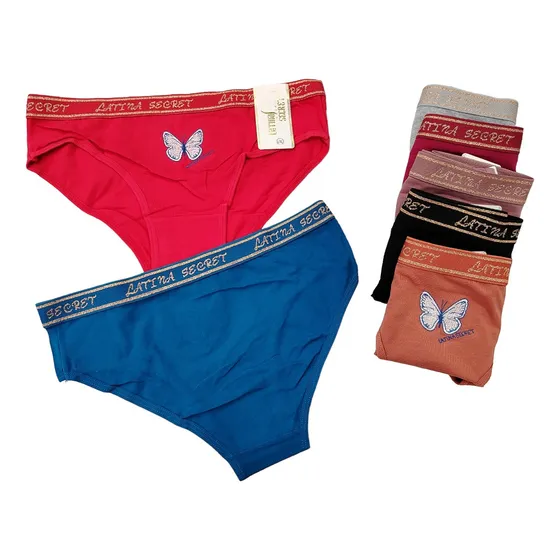Panty Pantis De Dama Pack 4 Unidades