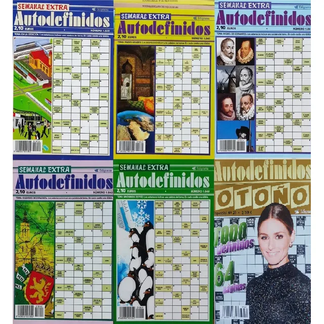 Autodefinidos Pack De 6  - Globalchile