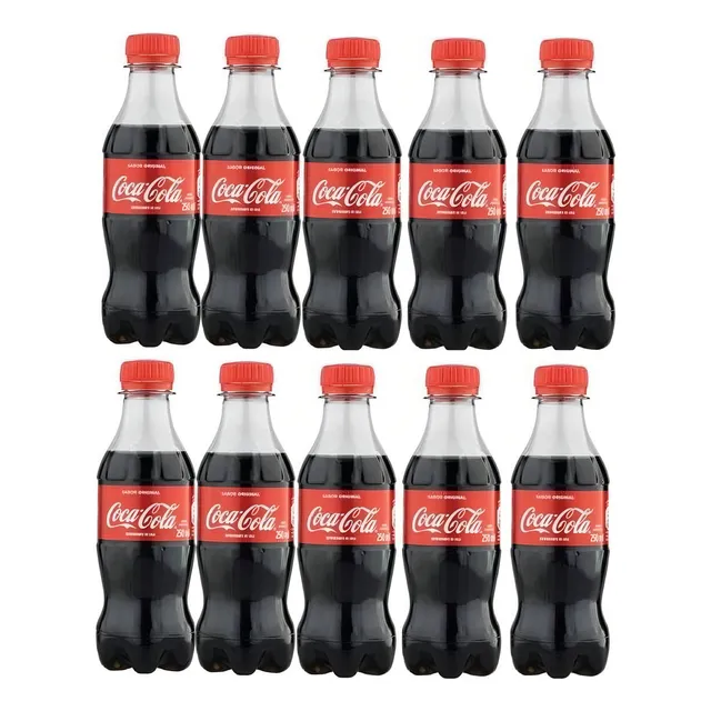 Refrigerante Coca Cola Coquinha 250ml Kit Com 10 Unidades