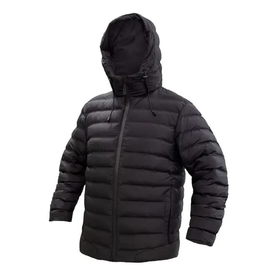 Parka Chaqueta Termica Pukem Hombre Con Gorro Manga Larga 