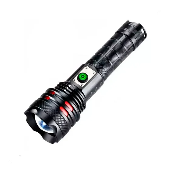 Linterna Tactica Lidimi Ld-l462a 30w 2000 Metros Recargable Linterna Negro Luz Blanco
