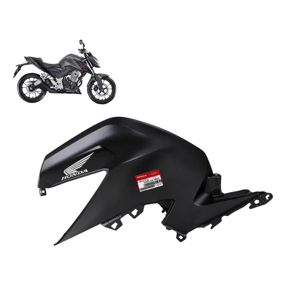 Carenagem Tanque Esquerdo Cb300f 2023 2024 Cinza Original