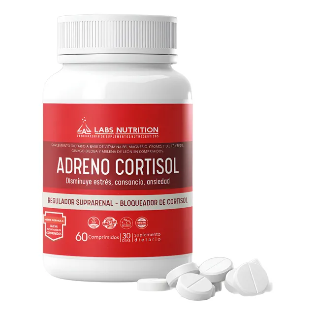Adreno Cortisol - Regulador Cortisol (60 Comprimidos)