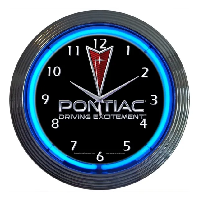 Neonetics Reloj Pared Neon Pontiac Driving Excitement Para