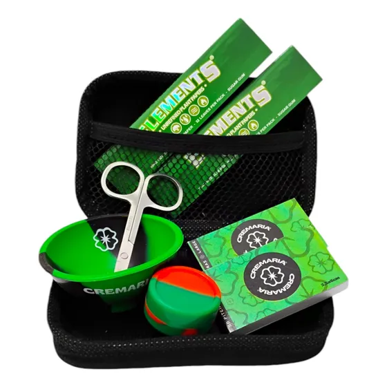 Kit Elements Completo Case Seda Piteira Cuia Tesoura Slick