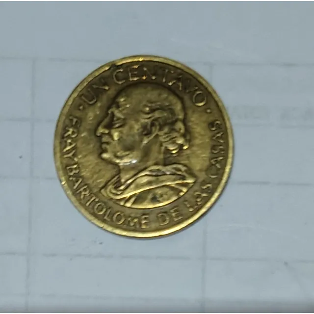 Monedas De Q.0.01 De Bronce Del Año 1966 Y De Otros Años