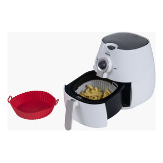 Kit 2 Formas Silicone Air Fryer Antiaderente Reutilizável Kit 2 Formas Silicone Air Fryer Antiaderente Reutilizável