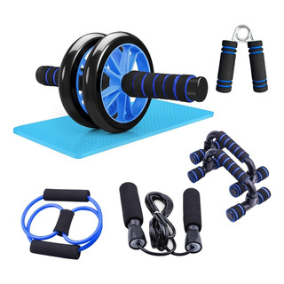 Rueda Para Abdominales, Kit De Rodillo De Ejercicio 7 En 1 Rueda Para Abdominales, Kit De Rodillo De Ejercicio 7 En 1
